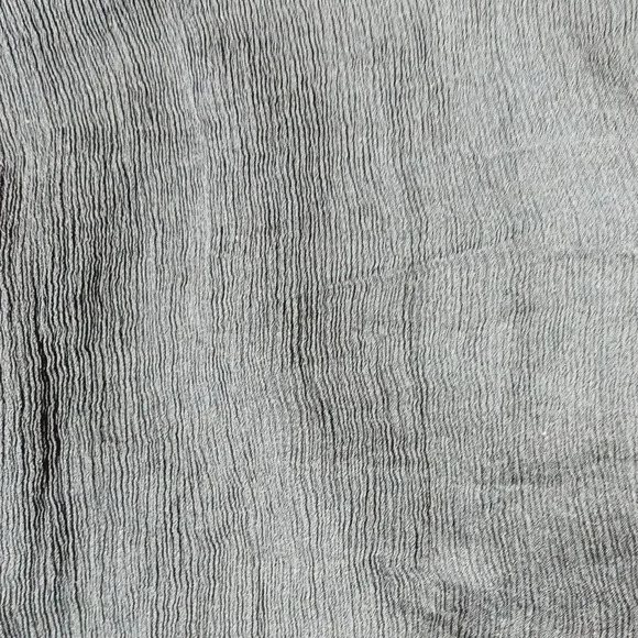 J. Crew silk chiffon crepe fairy  sleveless lined button & zip closure navy 10 - Picture 9 of 10